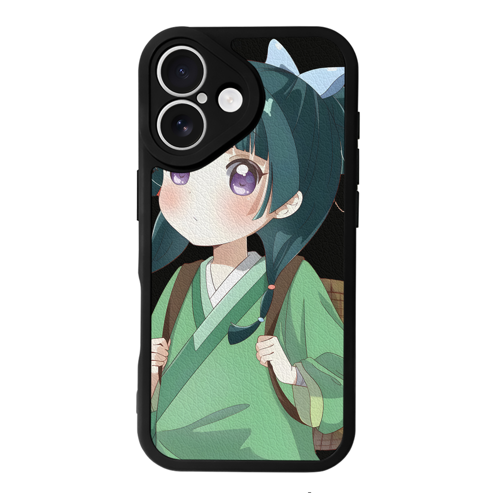 （画像用） 薬屋のひとりごと The Apothecary Diaries 【iPhone 16シリーズ対応】シリコンスマホケース（レザー調） 材質：シリコン